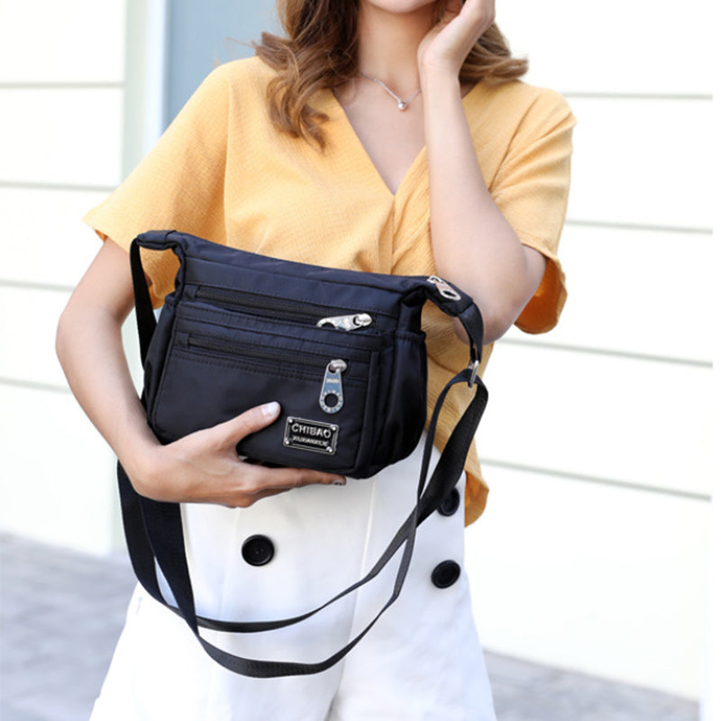 Women's Nylon Crossbody Bag with Water-Resistant Finish & Adjustable Strap for Travel, Work & Everyday Carry | Thomler