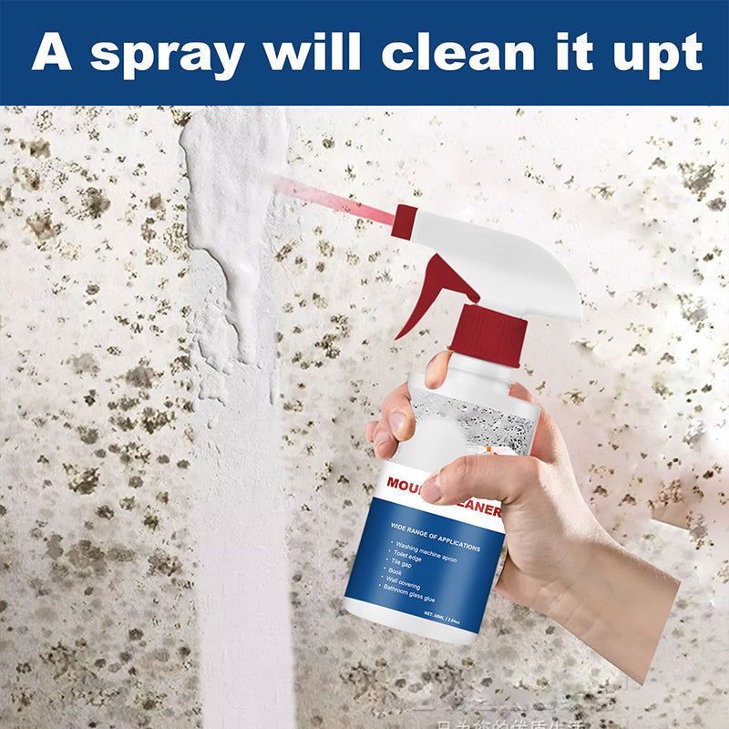Foaming Mold & Mildew Remover Spray for Bathroom Tile Grout Shower Kitchen No Scrub Stain Eliminator | Thomler