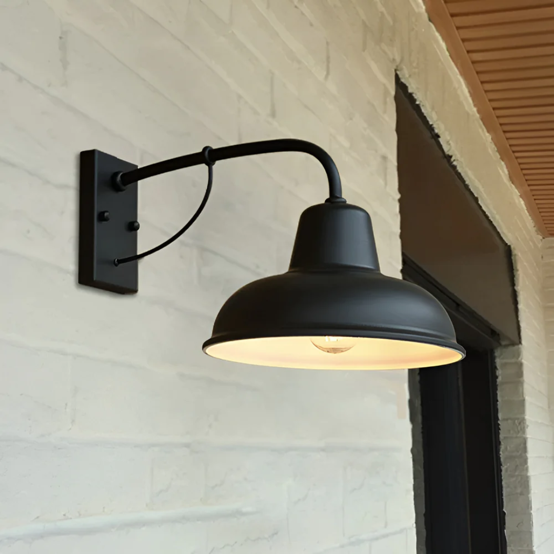 Vintage Metal Outdoor Wall Light – Weather-Resistant Fixture for Patio, Garden & Entryway | Thomler