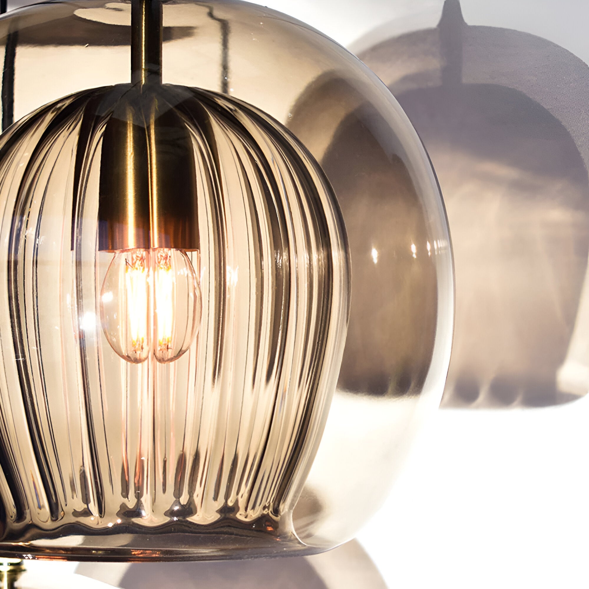 Pendant Light Glass Globe 9.8 in E27 Adjustable Dining Room Kitchen Island Hanging Ceiling Lamp Vintage Modern | Thomler
