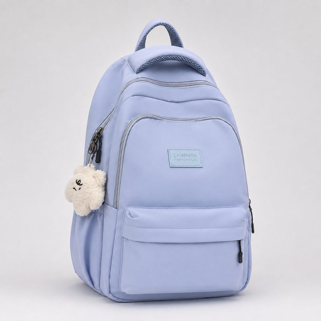 Large Nylon Travel Backpack with Padded Laptop Sleeve & Organized Pockets for School, Work & Commuting – Men Women Students | Thomler