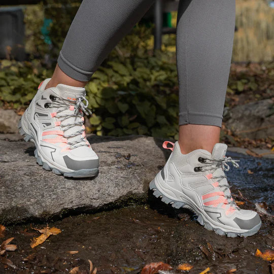 Cushioned High-Top Hiking Boots with Ankle Support for Men & Women – Waterproof Trail Shoes for Outdoor Adventures & Travel | Thomler