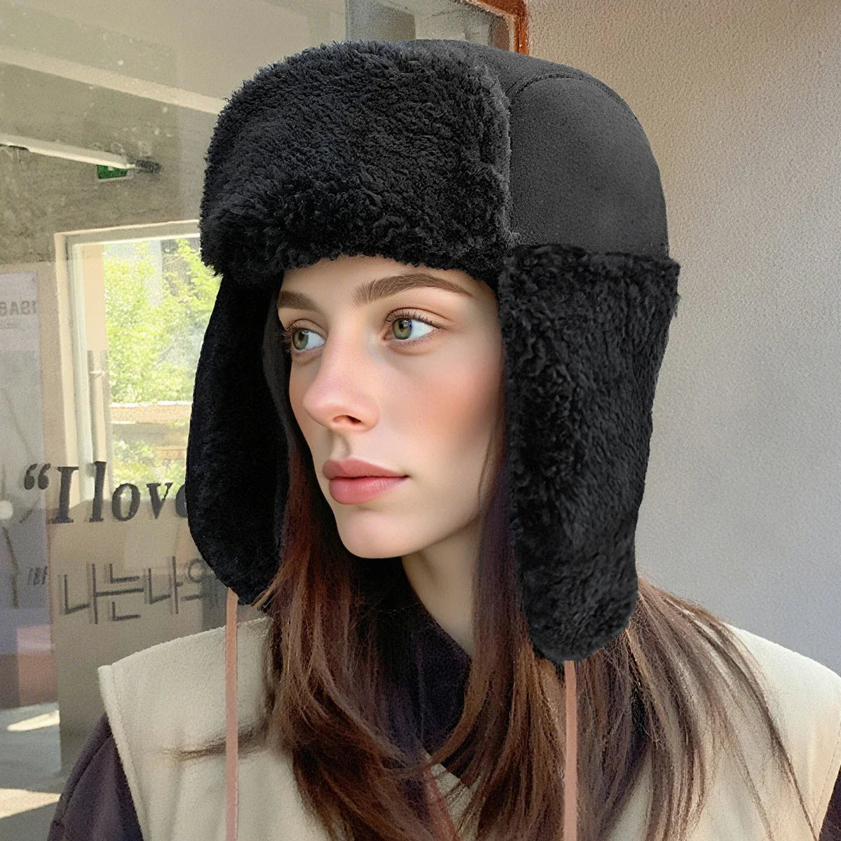 Insulated Aviator Cap with Adjustable Ear Flaps for Cold Weather Protection | Thomler