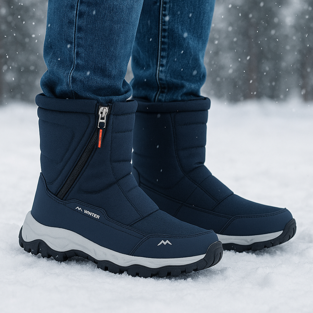 Insulated Waterproof Snow Boots for Women – Slip-Resistant Winter Footwear with Plush Lining for Cold Weather | Thomler