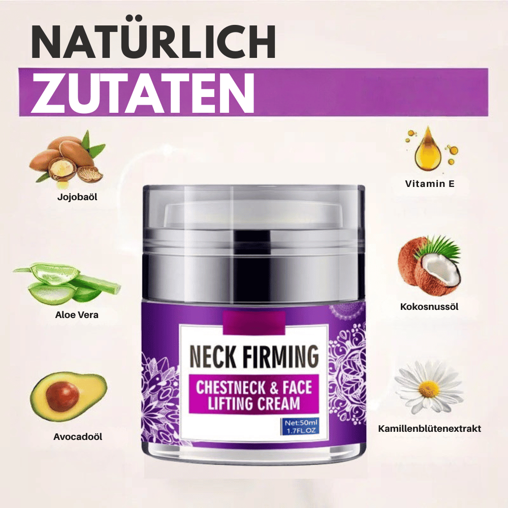 NeckLift — Straffende Halscreme | 1+1 GRATIS