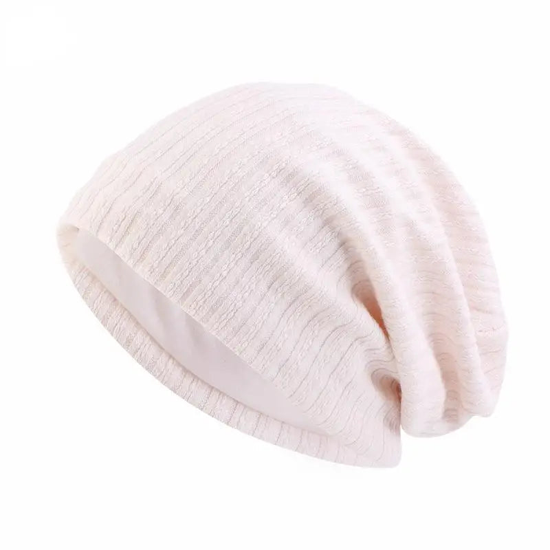 Textured Knit Beanie – Soft Cotton-Blend Winter Cap for Men & Women, One Size Fits All | Thomler