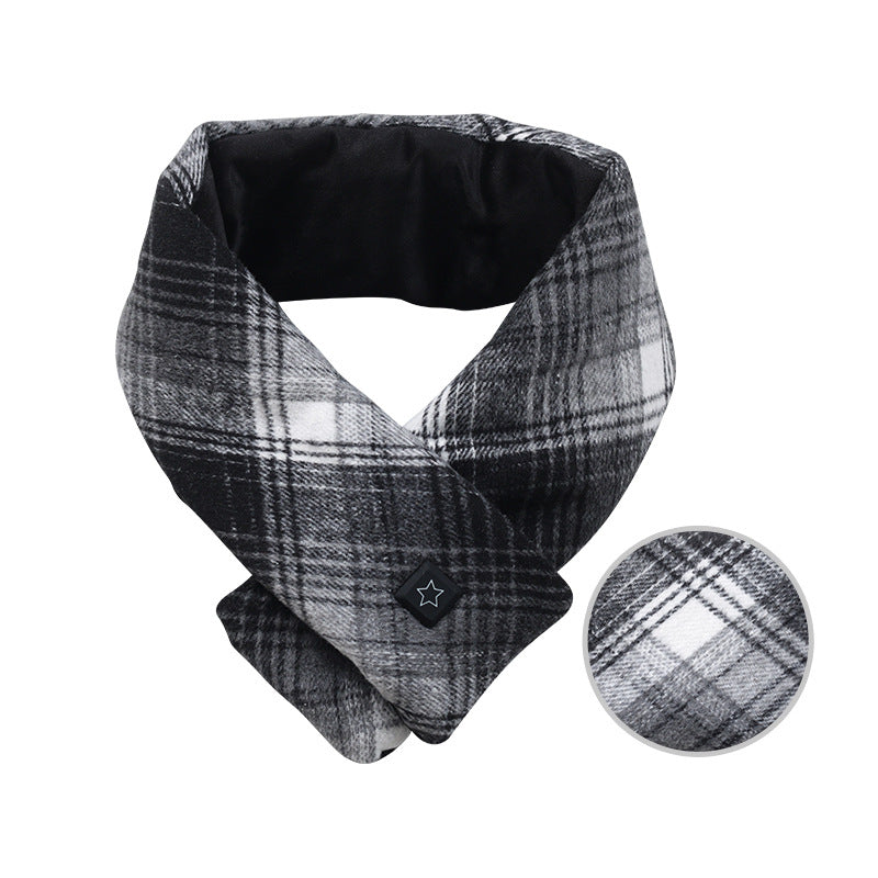 USB-Powered Heated Neck Scarf – Adjustable Temperature Wrap for Cold Weather & Muscle Relief | Thomler