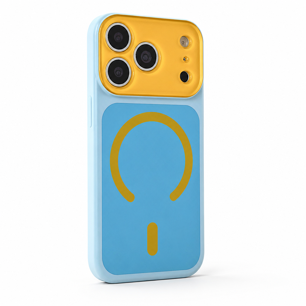 Reinforced-Corner Magnetic Phone Case with Drop Protection & Wireless Charging Alignment for iPhone 13-17 Series | Thomler