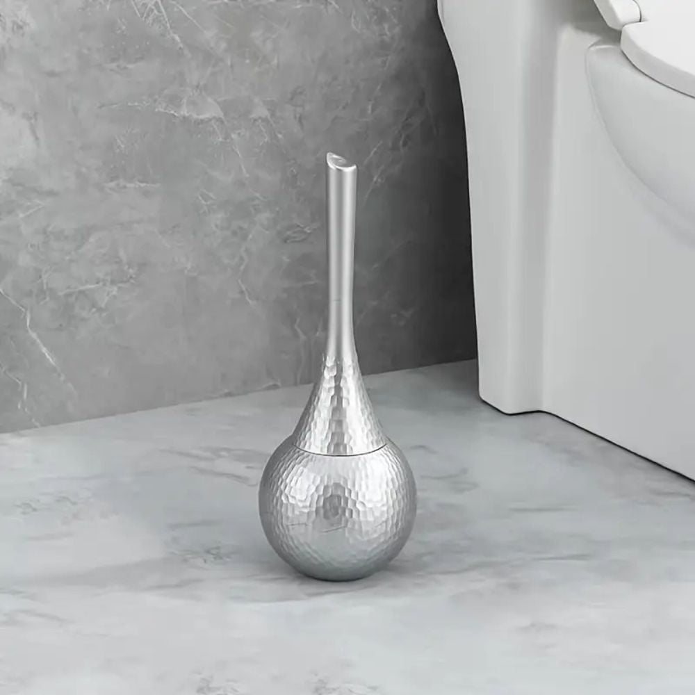 Luxury ABS Toilet Brush and Holder Set Hotel-Style Bathroom Accessory | Thomler