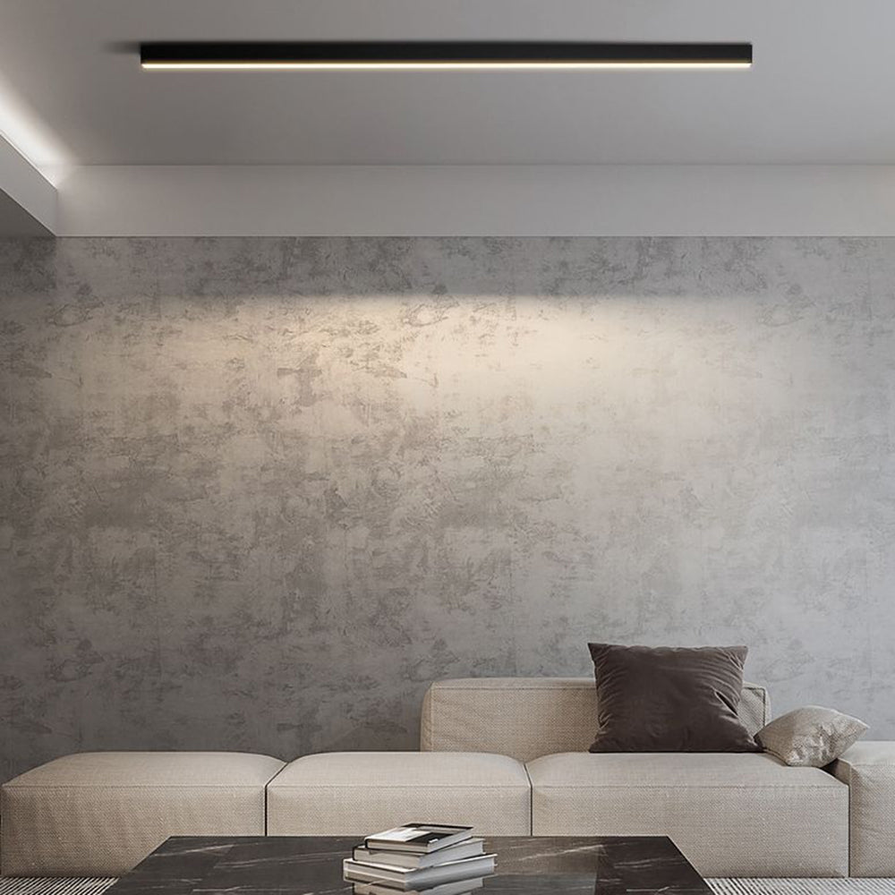 Contemporary Metal Flush Mount LED Ceiling Light Fixture for Modern Living Spaces | Thomler