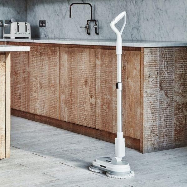 Rechargeable Electric Floor Cleaner with Built-In Solution Dispenser & Glide Motion | Thomler
