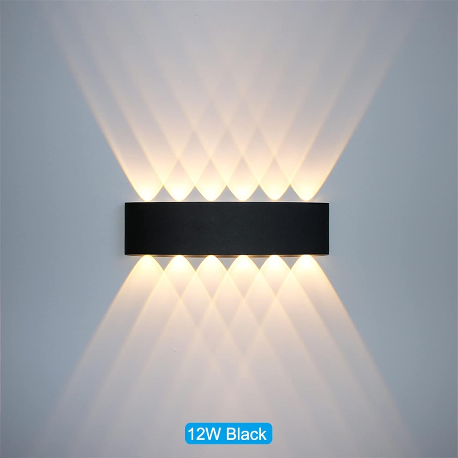 Indoor Outdoor Wall Sconce – Hardwired Weatherproof Light Fixture, Slim Vertical Profile for Entryway, Patio, Garden | Thomler