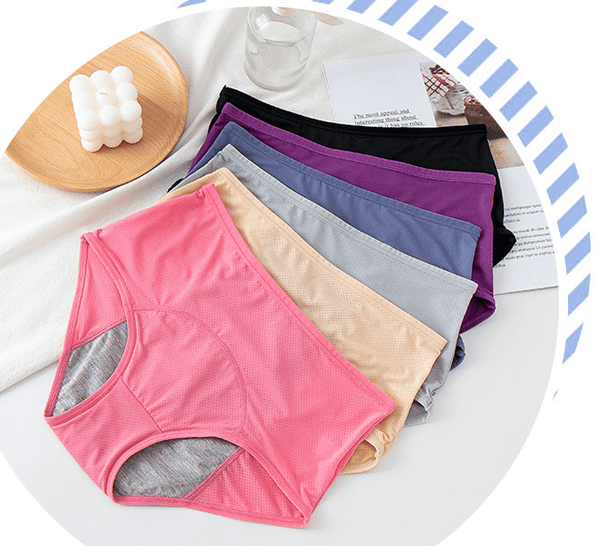 High-Waisted Leak-Proof Period Underwear for Women – Absorbent Incontinence Protection with Odor Control – Washable Reusable Design for Heav | Thomler
