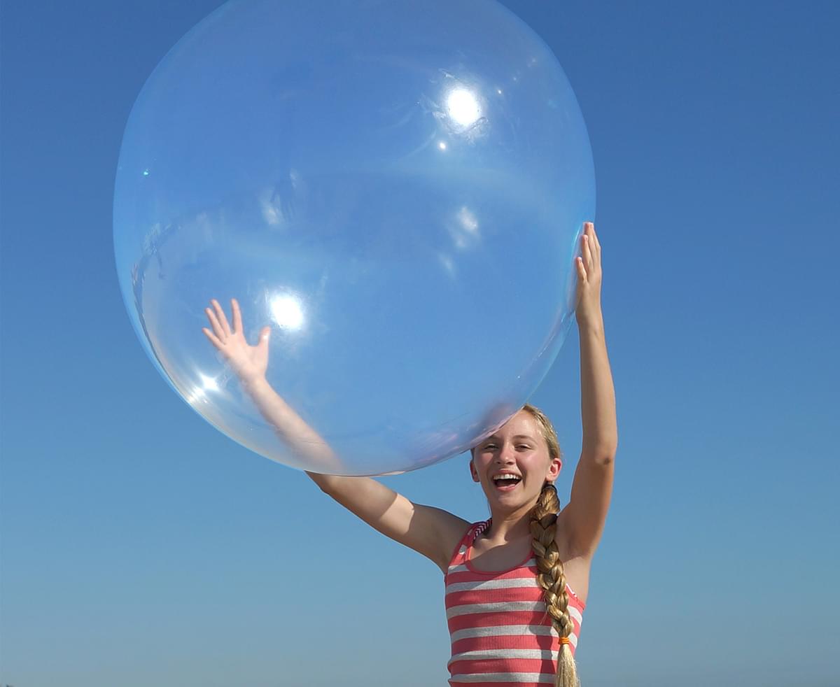 Inflatable Soft Rubber Play Ball for Kids Outdoor Indoor Active Play Games | Thomler