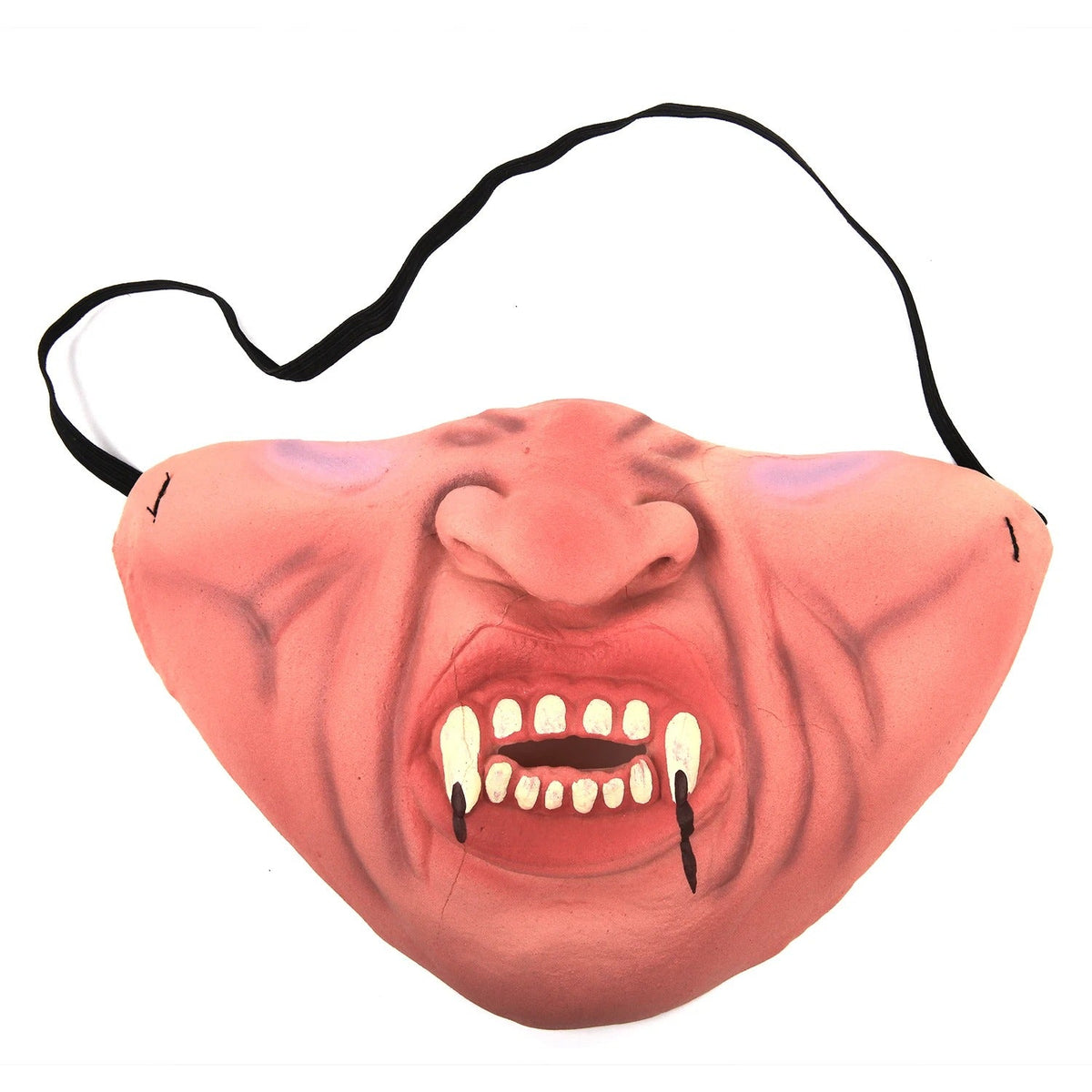 Humorous Half-Coverage Character Face Accessory for Costume Parties & Trick-or-Treating | Thomler