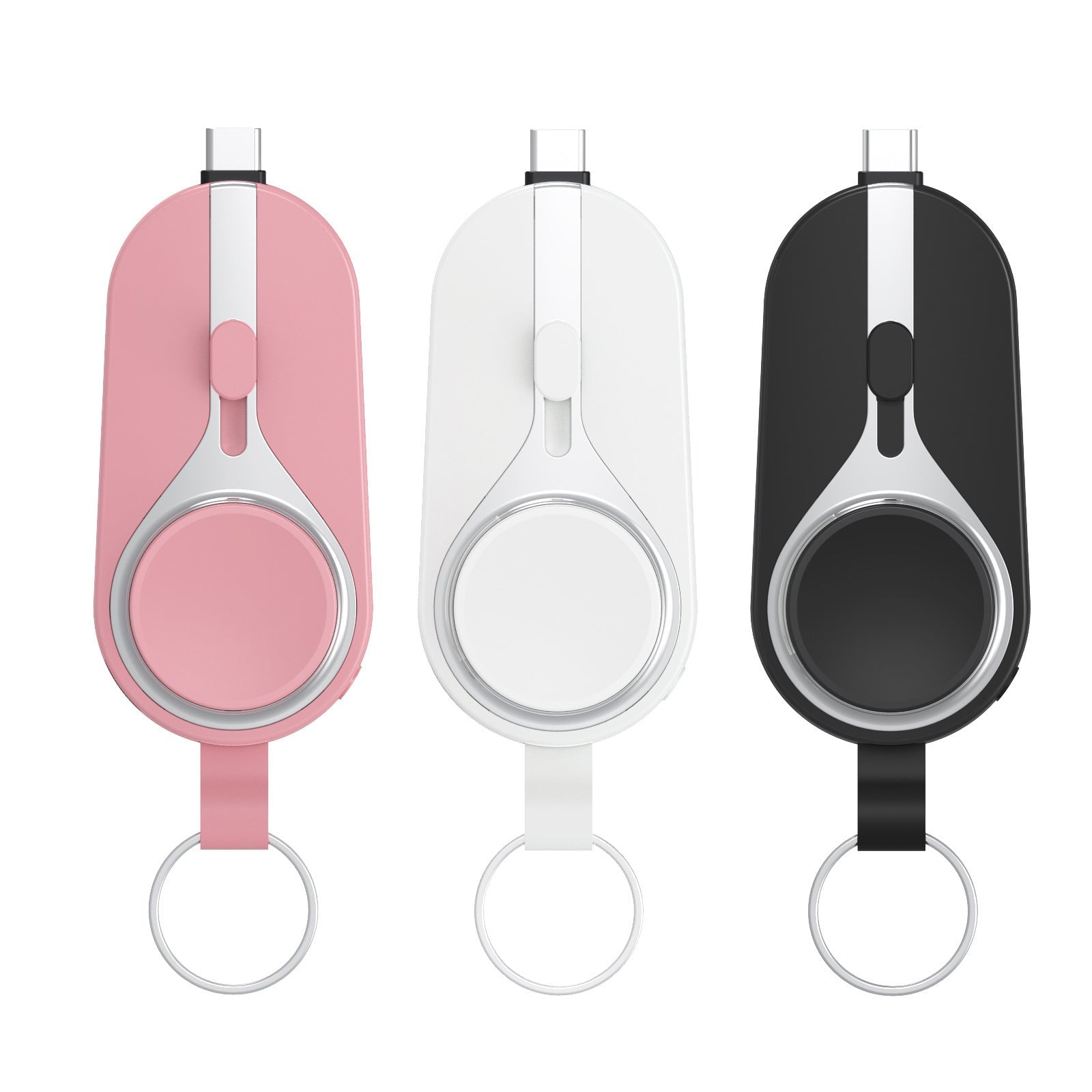 Wireless Charging Power Bank Clip 10.0 cm Portable Phone Smartwatch Charger Keychain | Thomler