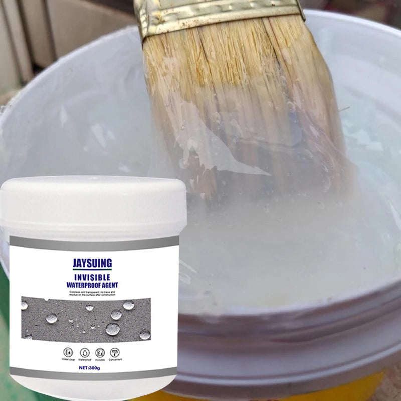 Clear Leak Sealer Paste for Walls, Roofs & Pipes – Waterproof Barrier Coating for Concrete, Wood, Metal & Tile Repair | Thomler