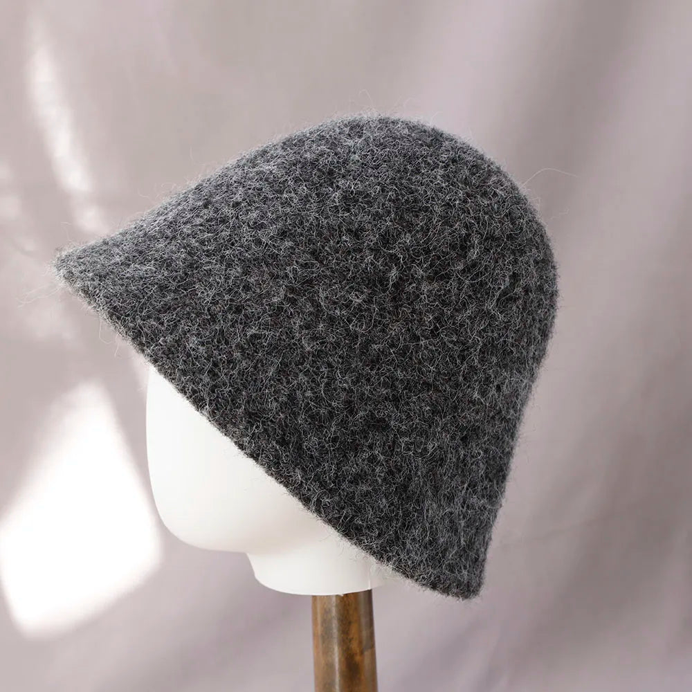 Soft Wool Winter Hat for Women – Foldable, Classic Fisherman Design for Cold Weather | Thomler