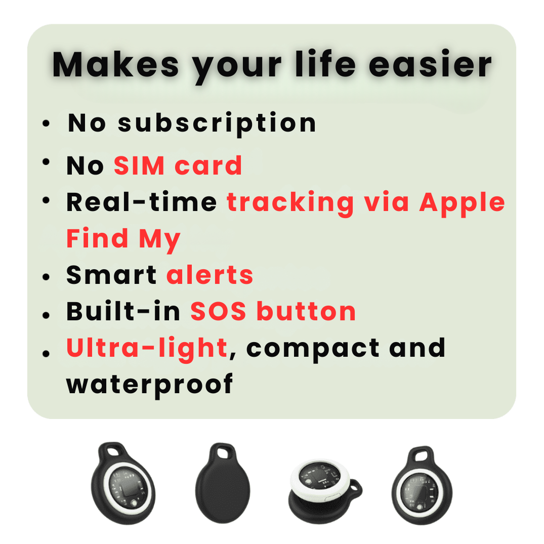 Portable Location Finder for Older Adults – Live Position Monitoring, Fee-Free Operation | Thomler
