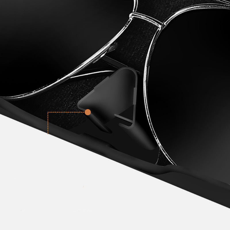 Car Visor Sunglasses Holder Case with Clip Mount for Vehicle Sun Shade Protection Storage Organizer | Thomler