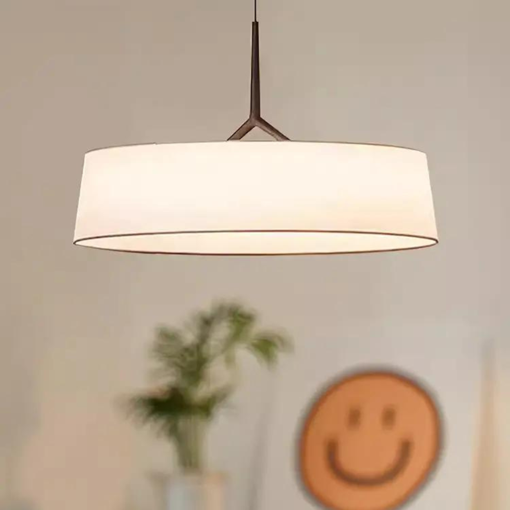 Pendant Light Metal 17.7 in Minimalist LED Adjustable Dining Room Kitchen Island Hanging Ceiling Lamp | Thomler