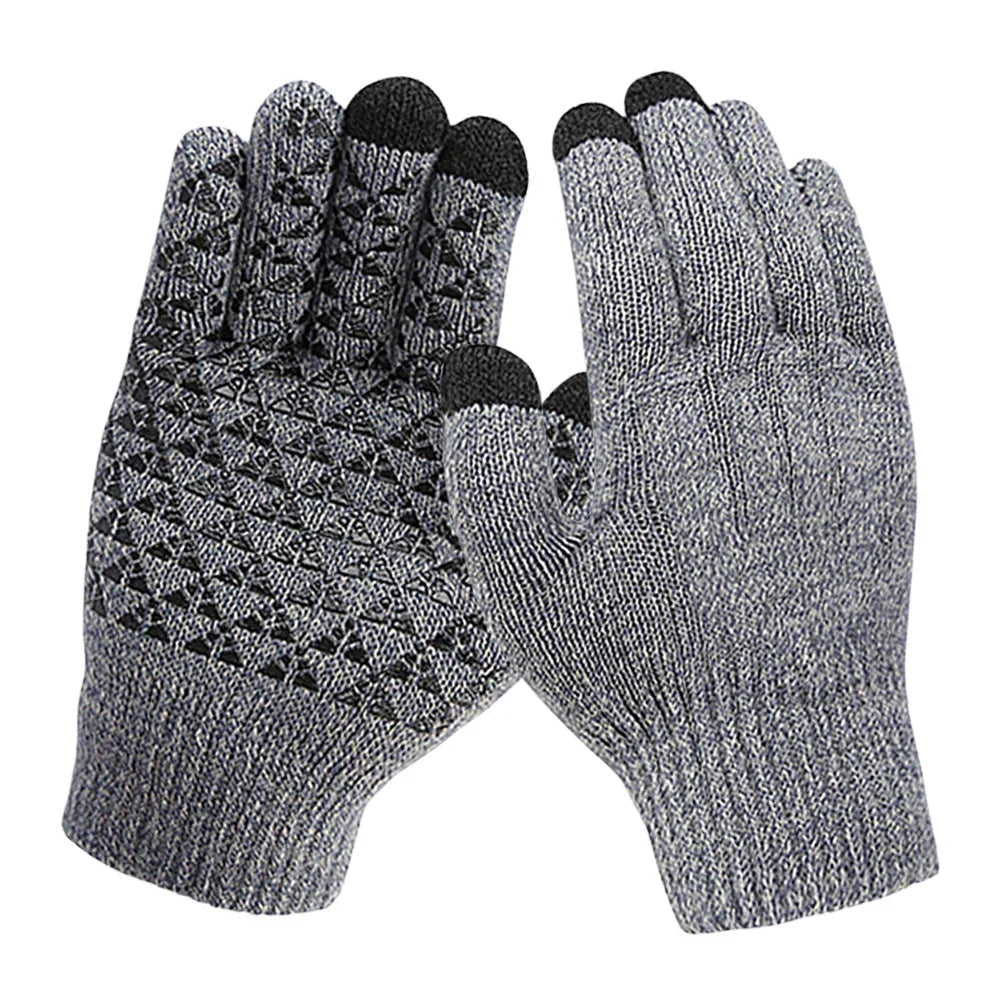 Electric Hand Warmers with Screen-Touch Fingers | USB Powered Winter Mitts for Outdoor Sports, Commuting & Cold-Weather Activities | Thomler
