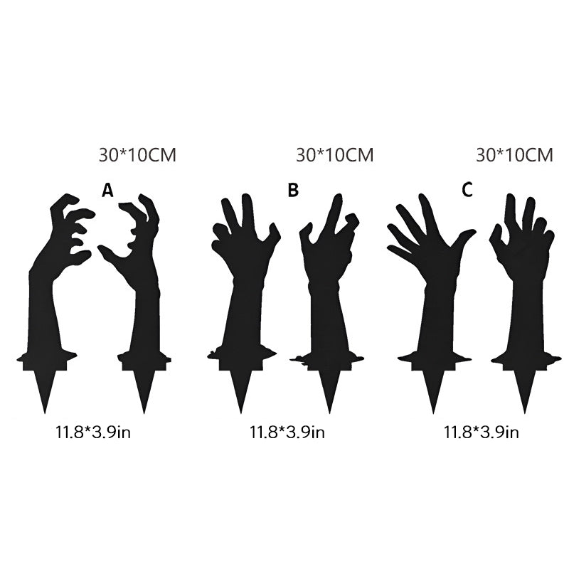 Halloween Shadow Caster Lawn Stake – Life-Size Villain Silhouette Projector for Outdoor Walls | Thomler
