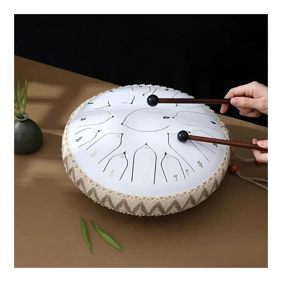 Tongue Drum Handpan Anti Stress Stalen Meditatiedrum 15cm | Sansoti