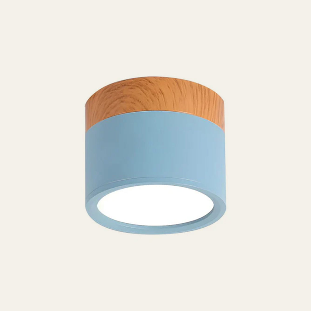 Ceiling Light Aluminium Wood LED 5W 7W Modern Hallway Living Room Surface Mount Lamp | Thomler