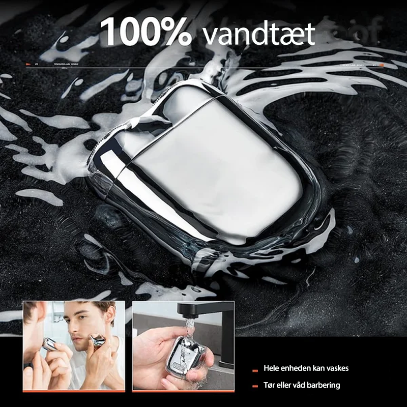 SmoothGlide™ – Kompakter & Wasserdichter Rasierer mit USB-Aufladung | 50 RABATT