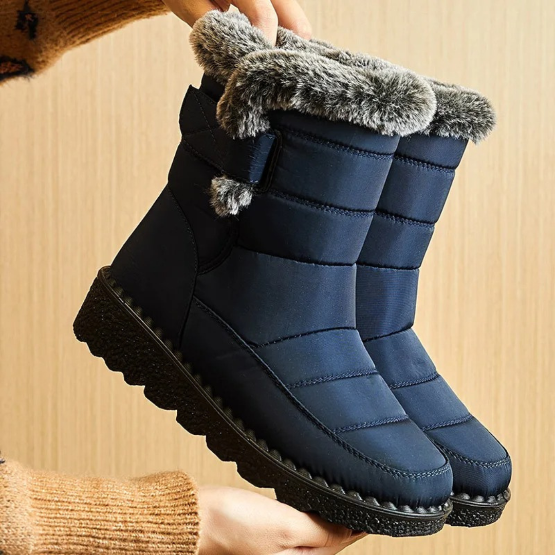 Women's Insulated Snow Boots Waterproof with Plush Lining & Non-Slip Sole for Winter Walking, Everyday Commute & Cold Weather | Thomler