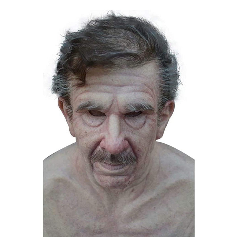 Full Face Character Mask for Adults – Natural Latex Costume Headpiece for Halloween, Theater & Cosplay Events | Thomler