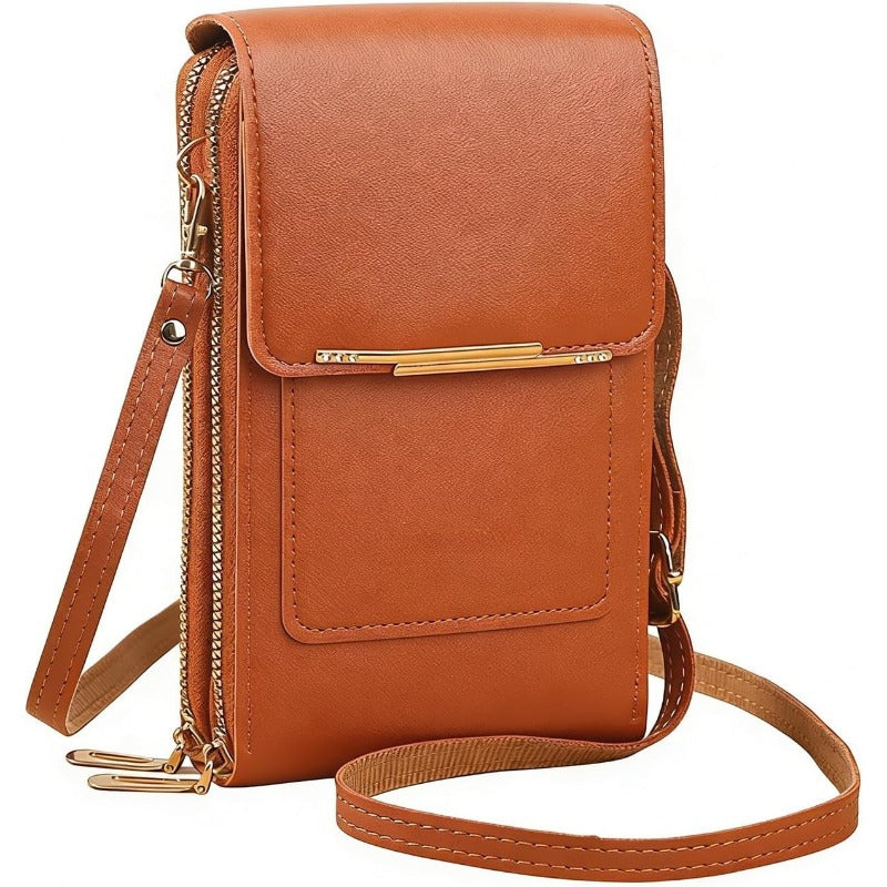 Touchscreen Crossbody Phone Wallet with RFID Blocking for Women – Holds 6.7 Inch Smartphones, Cards & Essentials | Thomler