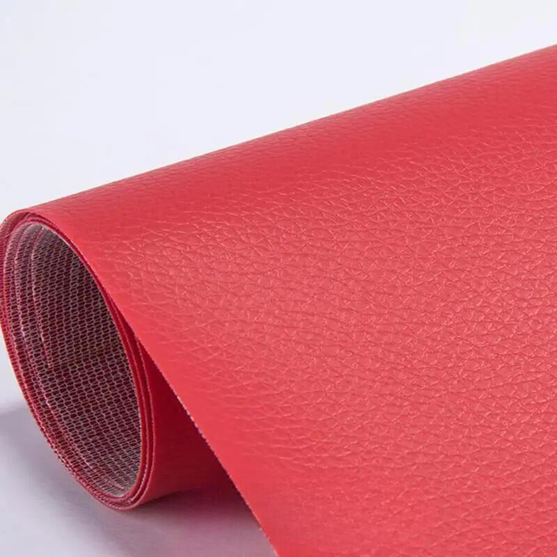 Peel-and-Stick Leather Repair Patches for Furniture, Car Seats & Bags – Cut-to-Fit, Waterproof Vinyl Sheet 20×54 in | Thomler