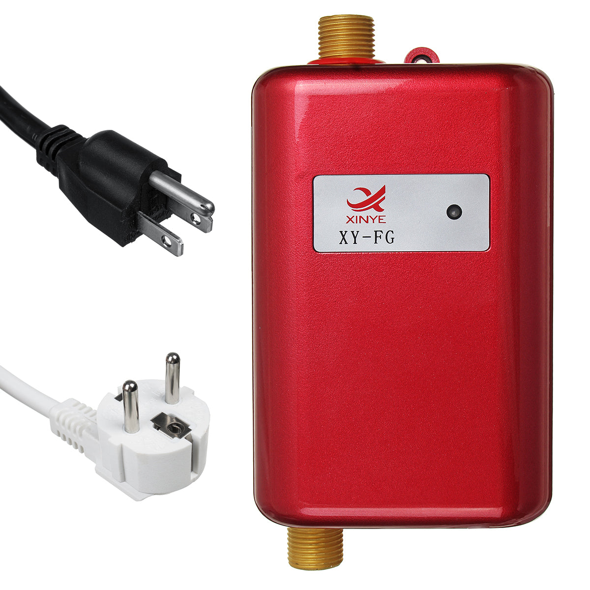 Tankless Electric Water Heater with Digital Temperature Control – Instant Hot Water on Demand for Kitchen, Bathroom & Shower – 3.8kW | Thomler