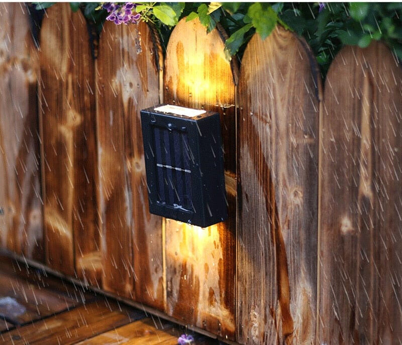 Solar LED Step Lights for Outdoor Stairs, Deck Railing & Fence Posts – Waterproof Auto-On Dusk-to-Dawn Path Lighting for Patio, Yard & | Thomler