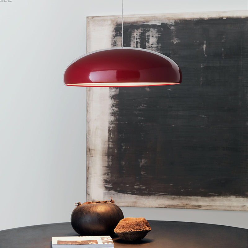 Contemporary Adjustable LED Hanging Light with Metal & Acrylic Shade for Dining Room, Bedroom & Living Room | Thomler