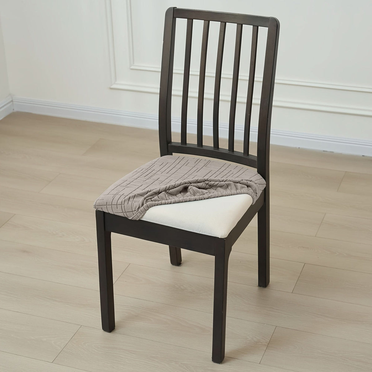 Stretch Dining Chair Slipcover Set – Removable Washable Seat Protectors for Kitchen & Dining Room Chairs, Spandex Furniture Covers for | Thomler