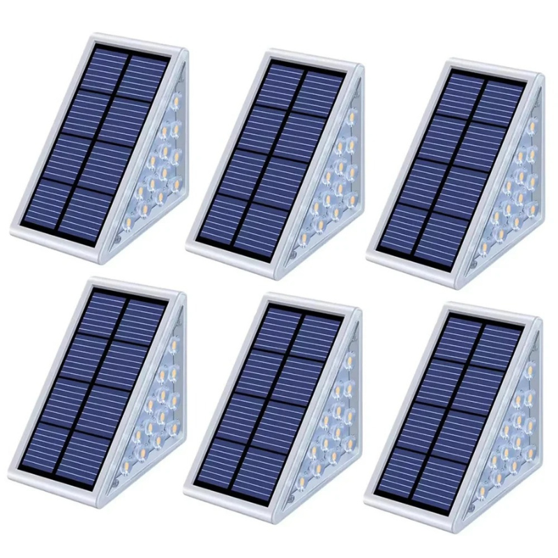Solar Step Light for Outdoor Stairs & Pathways – Automatic Dusk-to-Dawn LED Lighting for Deck, Garden & Patio Steps | Thomler