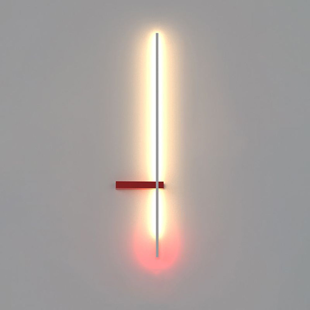 Dual-Tone Linear LED Wall Sconce – Modern Metal & Acrylic Light for Dining Rooms, Living Rooms & Home Offices | Thomler