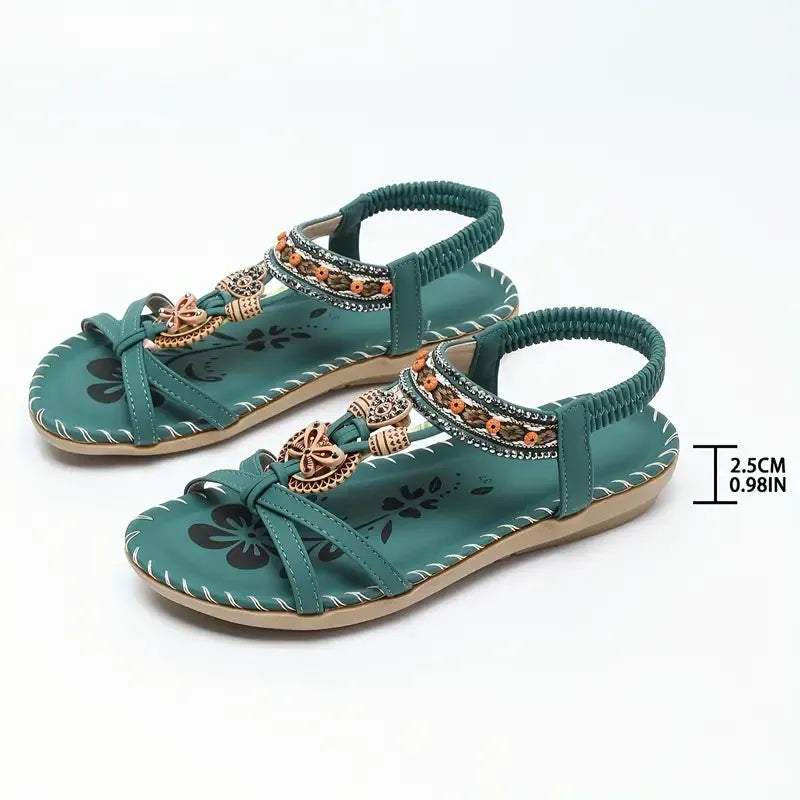 Women's Orthopedic Platform Sandals with Arch Support and Cushioned Footbed for All-Day Comfort | Stability Plus Sole for Walking | Thomler