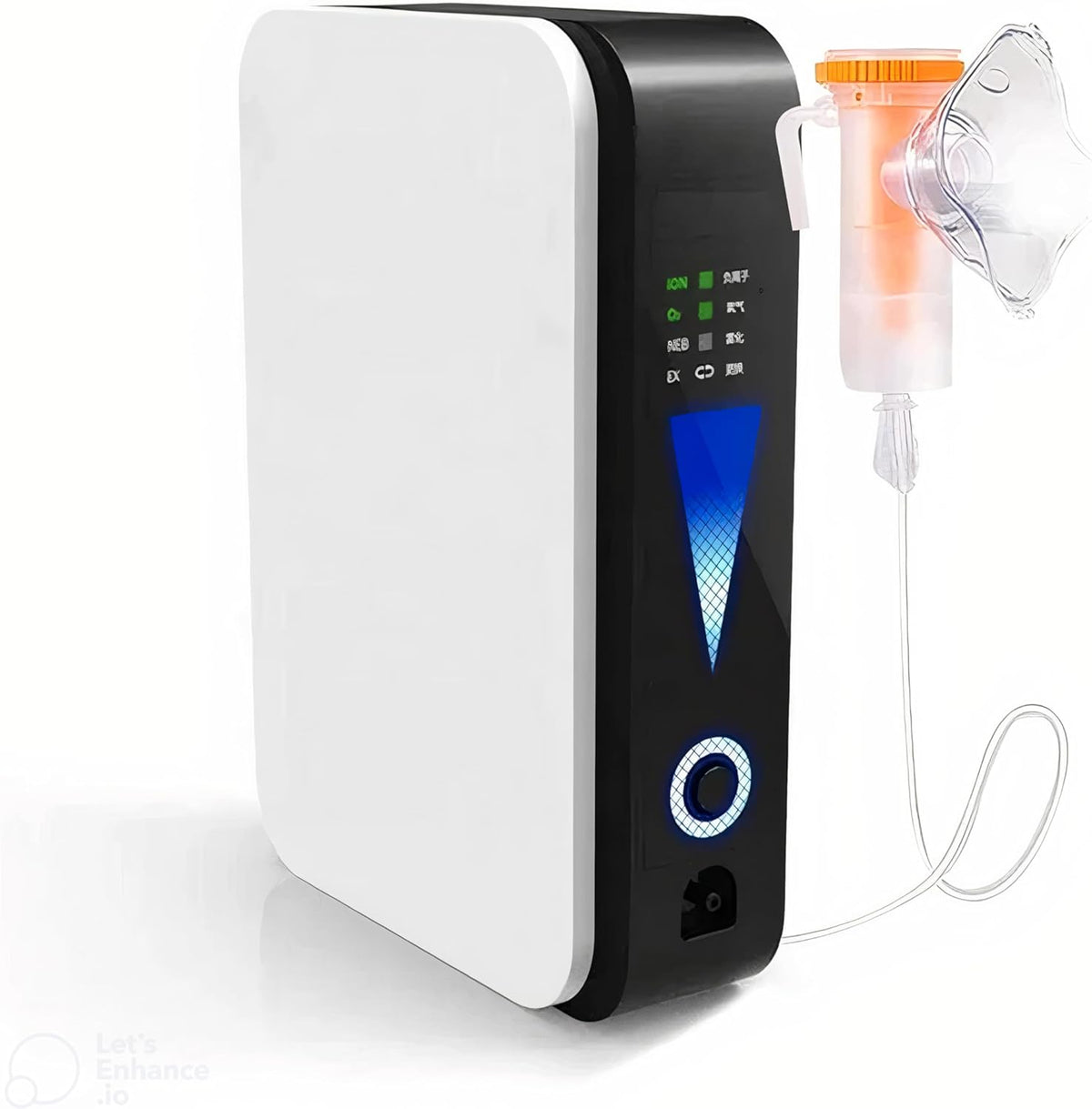 Portable Oxygen Concentrator 1-2 L/min Adjustable Flow Ultra-Quiet for Home Travel Sleep Aid Respiratory Support Machine | Thomler
