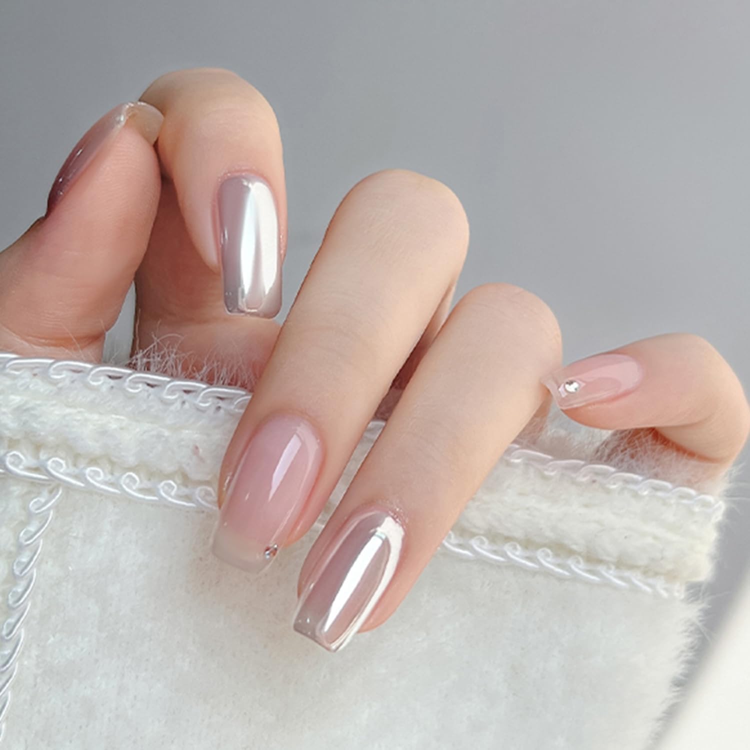 Nagelpulver Chrom Silber – Verwandelt jeden Lack in glänzendes Spiegelfinish