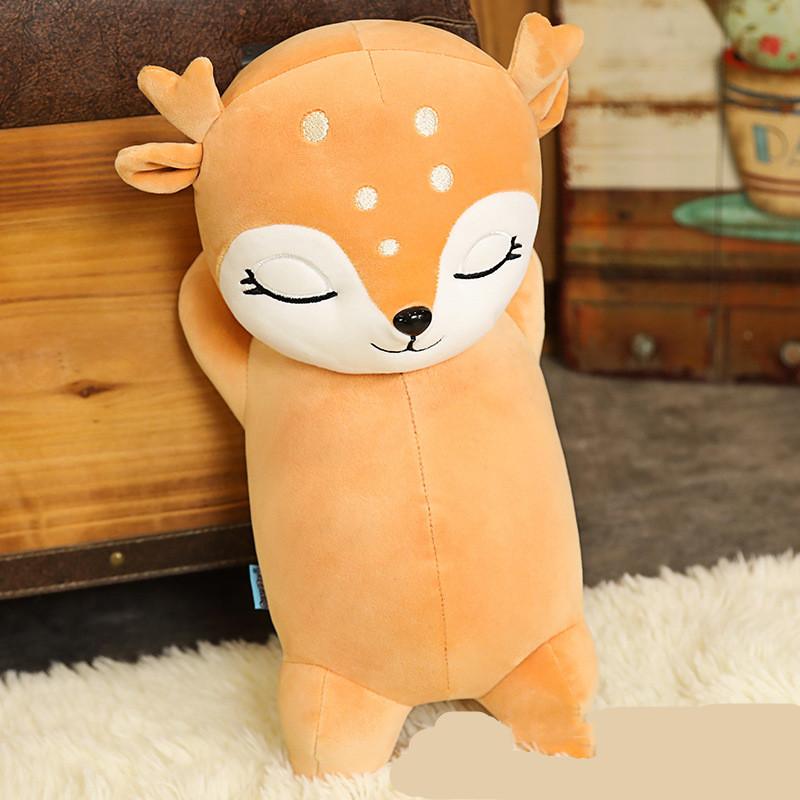Soft Plush Deer Toy for Kids & Nursery Decor – 20 Inch Cuddly Woodland Animal Stuffed Figure, Gentle Expression Fawn for Toddlers & Baby | Thomler