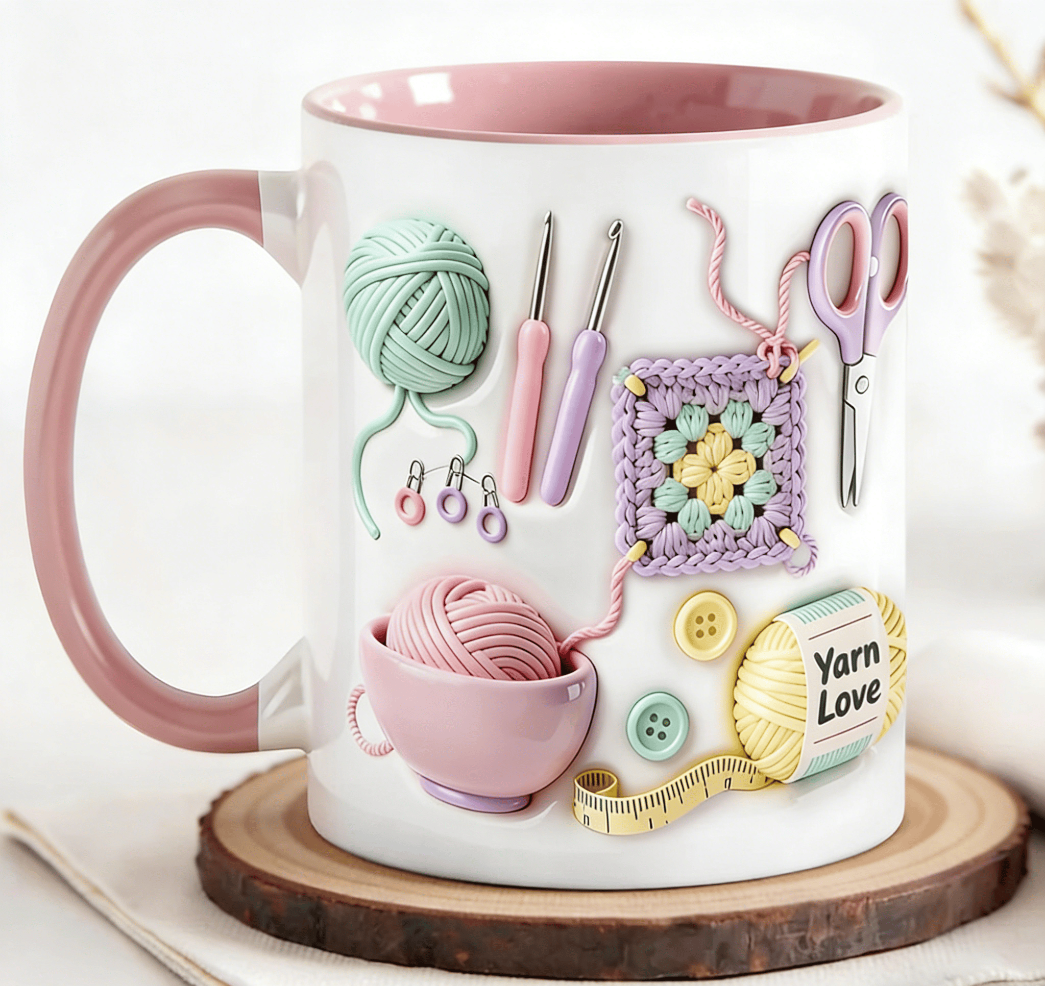 StitchMuse — Kreative Keramik Tasse | 1+1 GRATIS