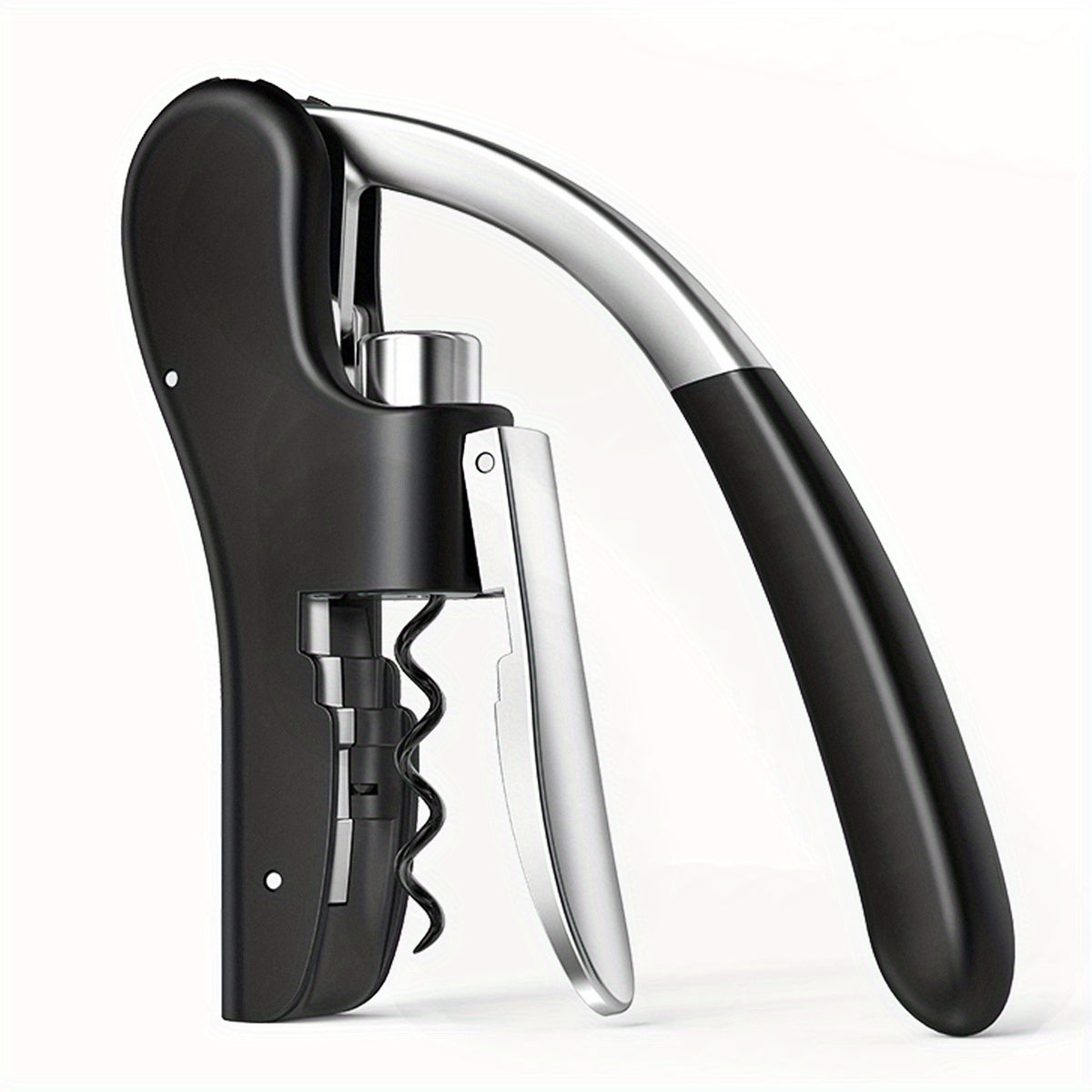 Corkscrew Lever Metal 14.0 cm Red Wine Bottle Opener Home Bar Restaurant Ergonomic Manual Cork Remover | Thomler
