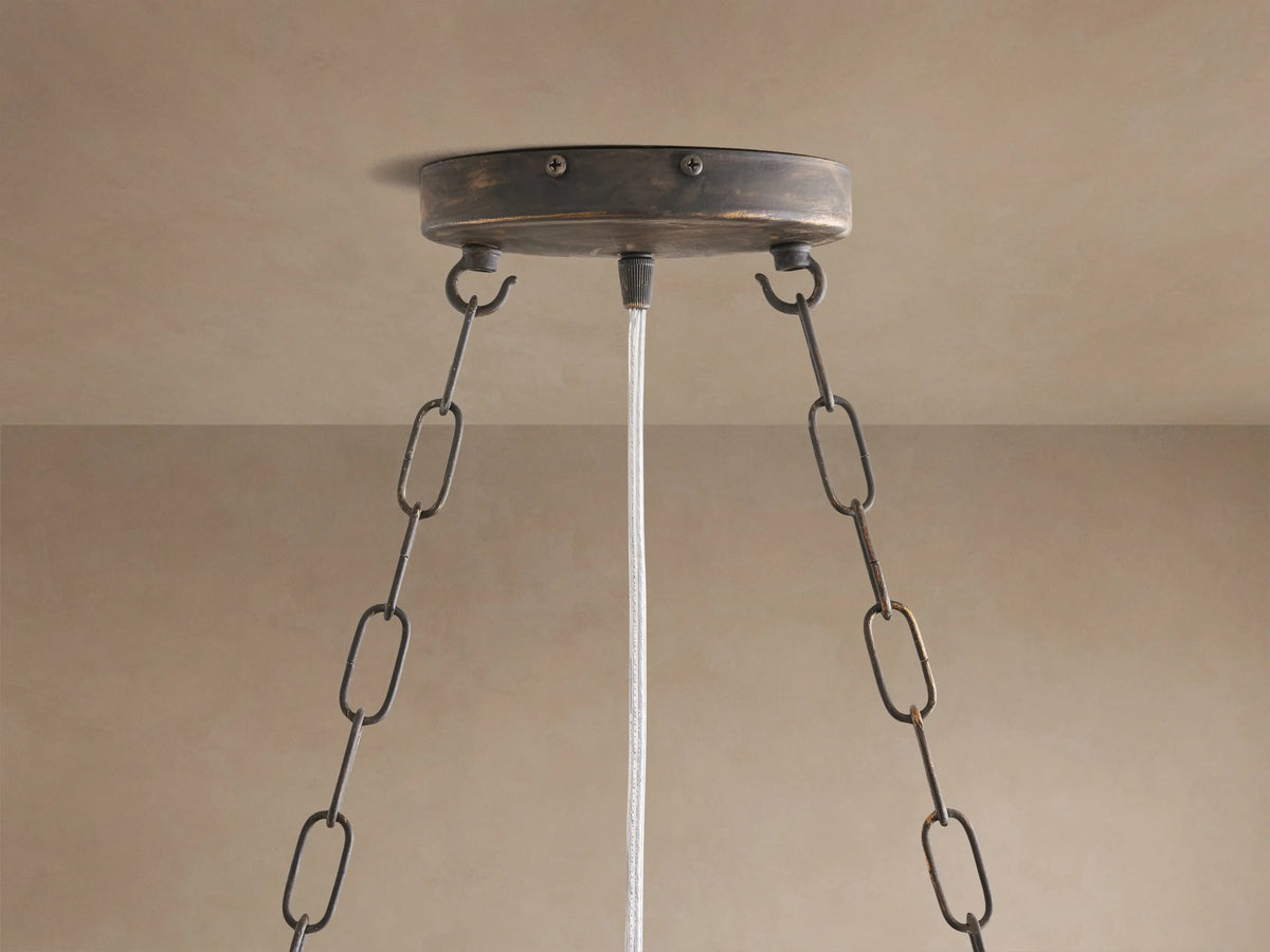 Crystal Branch Chandelier 8-10 Light Linear Fixture for Dining Room Gold Silver Bronze Finish | Thomler