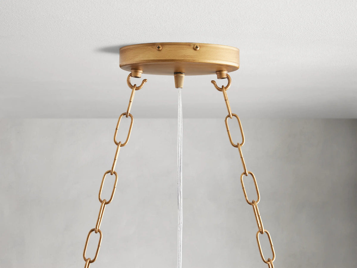 Crystal Branch Chandelier 8-10 Light Linear Fixture for Dining Room Gold Silver Bronze Finish | Thomler