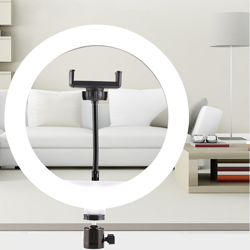 10-Inch Dimmable Ring Light with 22-Inch Tripod Stand and Phone Mount for Selfies, Video Recording, Streaming, Content Creation, Beauty | Thomler