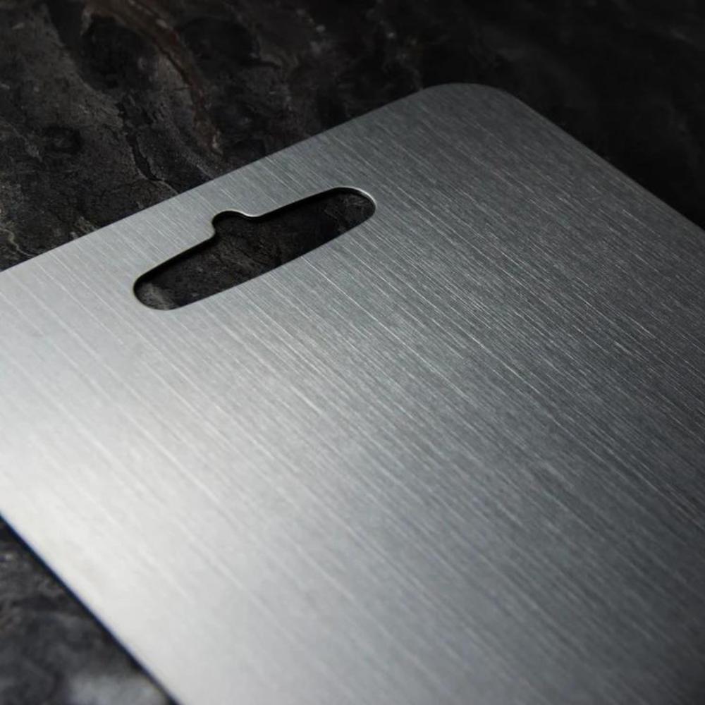 Stainless Steel Cutting Board for Kitchen – Antibacterial Non-Porous Food Prep Surface – Dishwasher Safe | Thomler